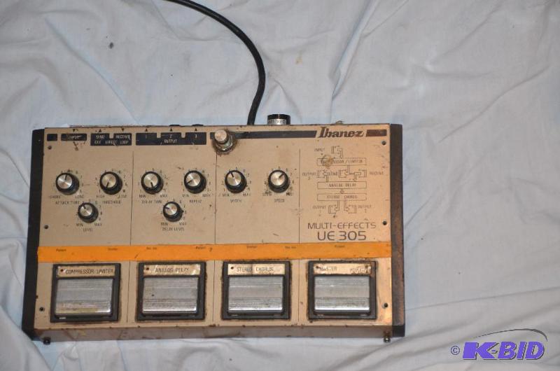 lot 129 image: Ibanez Multi-effects UE 305...