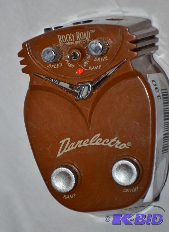 lot 130 image: Danelectro Rocky road guitar foot peddle...