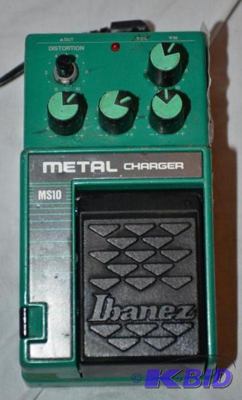 lot 132 image: Metal Charger MS10 guitar foot pedle...