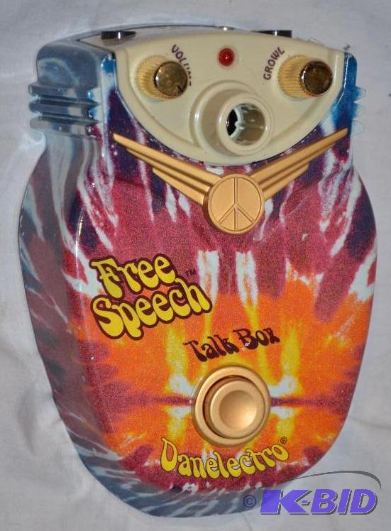 lot 133 image: Danelectro Free Speech Talk box, input jacks ...
