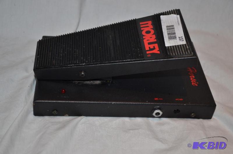 lot 137 image: Morley Bad Horsie guitar effects pedal...