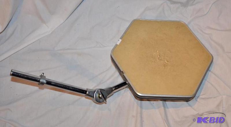 lot 155 image: Miked drum pad 12" diameter...