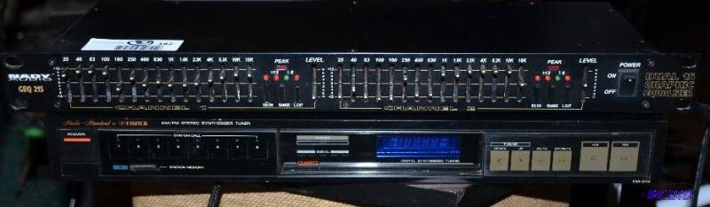 lot 182 image: Nady GEQ 215 dual 15 Graphic Equalizer Fisher...