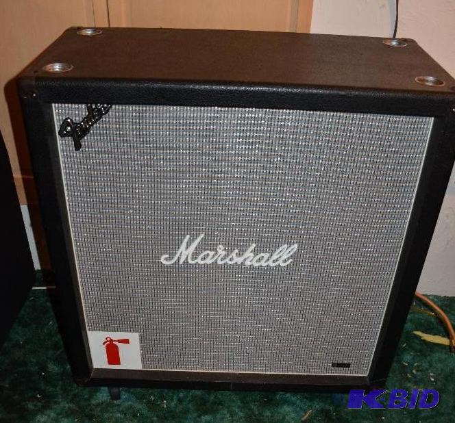 lot 19 image: Marshall 4x12 B Celestion , with G12M-70 spea...