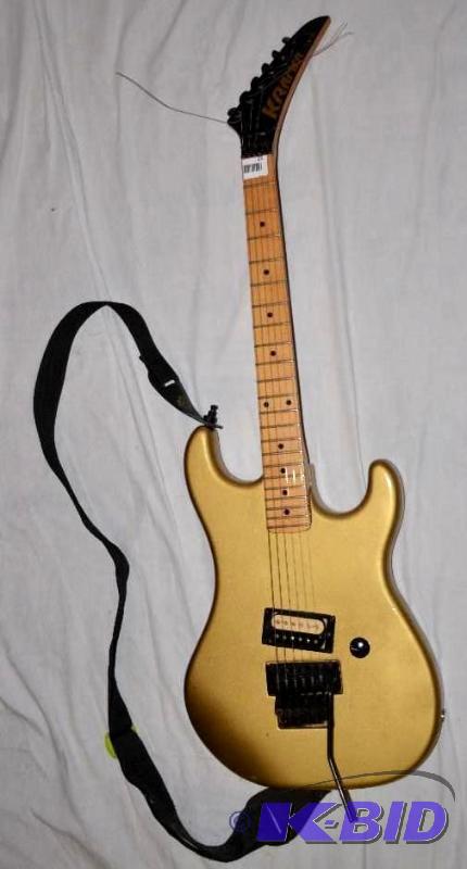 lot 23 image: Kramer American electric guitar serial # f 07...