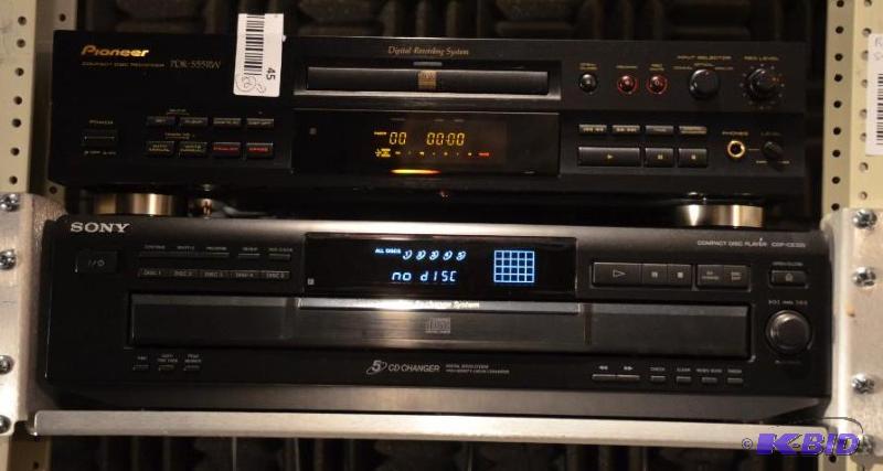 lot 45 image: Pioneer PDR-555RW digital recording system &a...