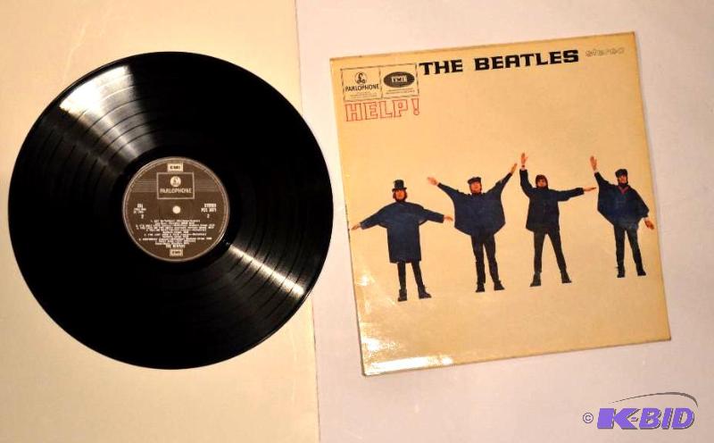 lot 54 image: The Beatles HELP album PCS 3071. Parlophone,...