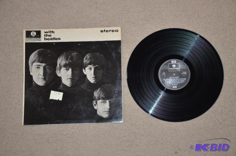 lot 57 image: With The Beatles UK Parlophone EMI PCS 3045 1...