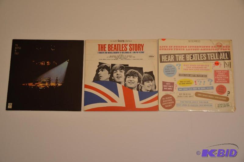 lot 68 image: The Beatles 3 albums The Beatles in Italy Par...