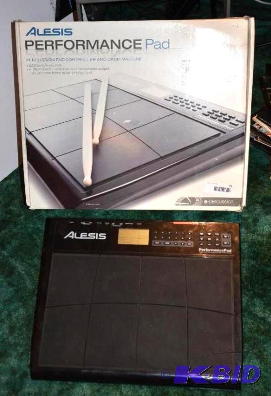 lot 79 image: Alesis Performance Pad percussion pad control...