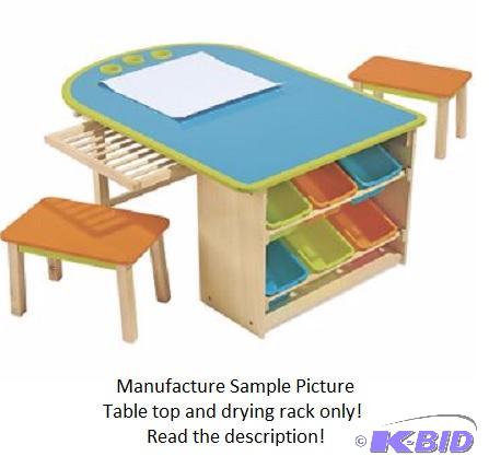 Art Table - Table Top and Drying Rack Only -...