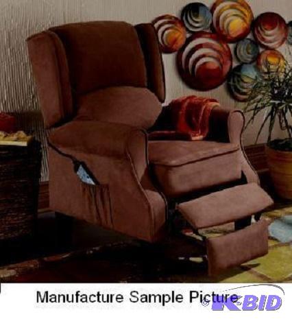 Dark Brown Wingback Recliner Massage Chair - ...