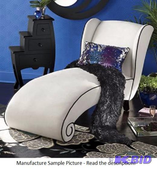 Claudette Curved Lounge Chair - A comfortable...