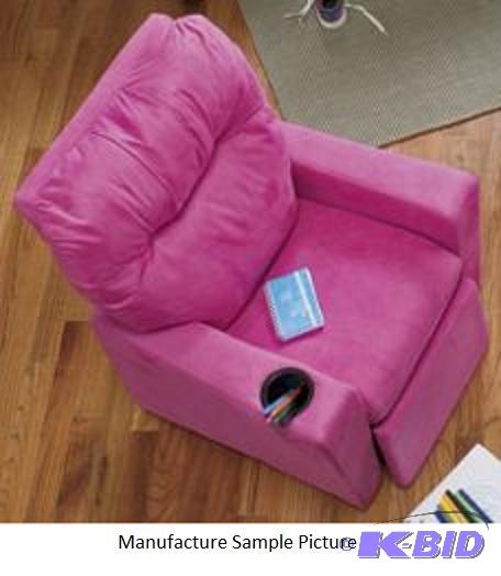 Kids Recliner - Pink - When its time to kick...
