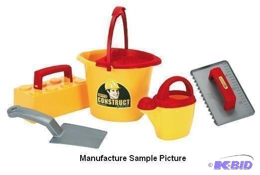 lot 13 image: Kids Plastic ConcreteCement Workers Toys - W...