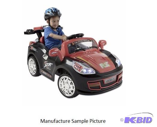 lot 2 image: Hot Sport Car Ride On - Its the perfect muscl...