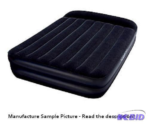 lot 34 image: Bestway Queen Size Air Bed - This raised quee...