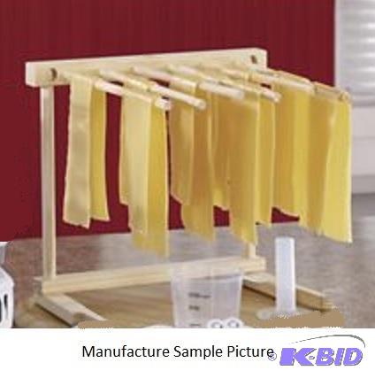 lot 38 image: Solid Pine Pasta Drying Rack -&nbsp11" ...