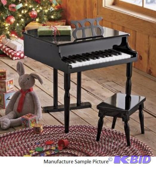 lot 82 image: Childs 30 Key Piano with Bench -&nbspThis be...