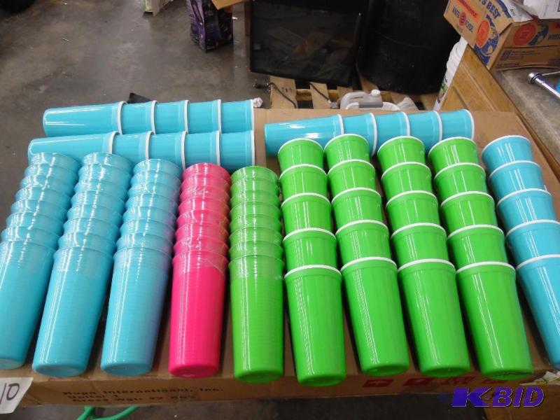 Plastic cups