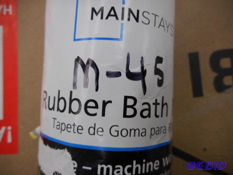 Rubber bath mat