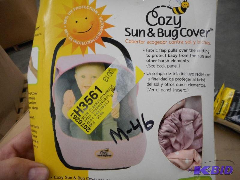 Sun and bug cover for baby