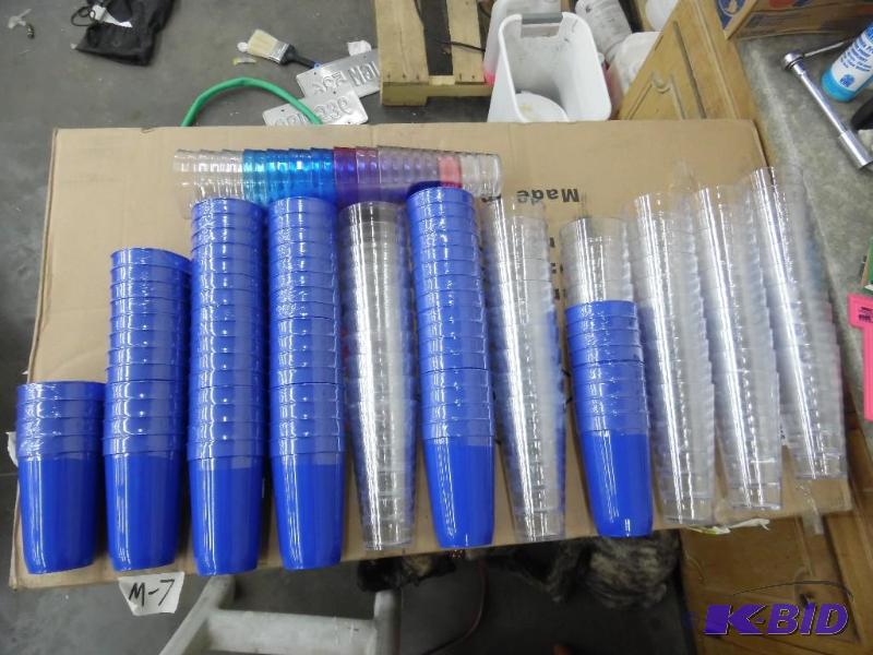 Plastic cups