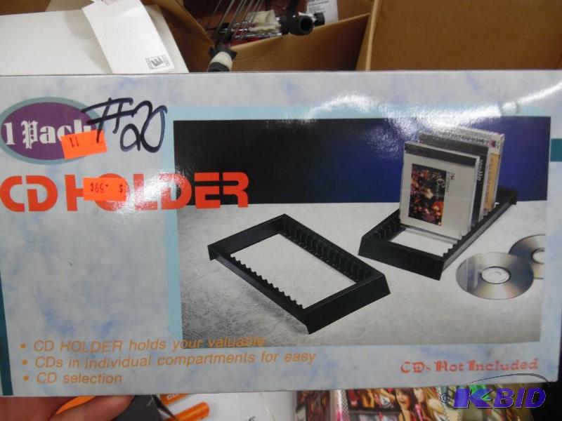 lot 20 image: CD Holders
