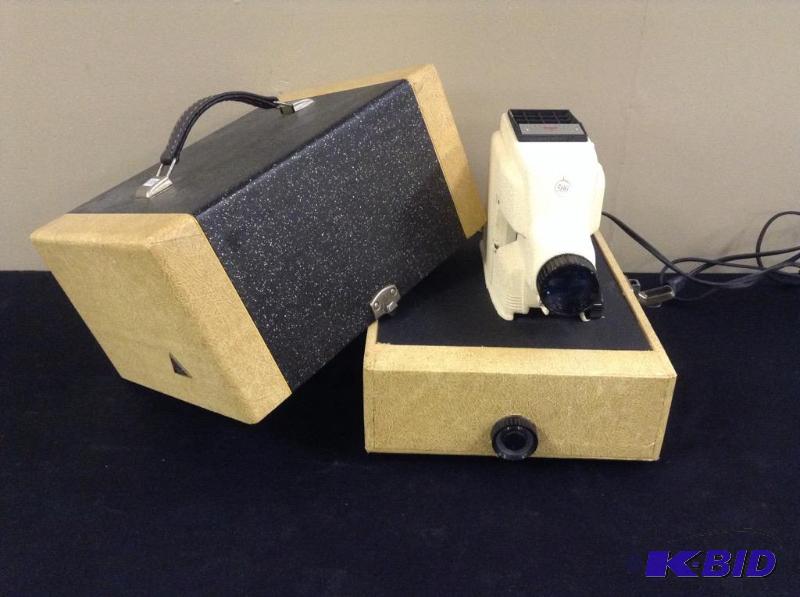 lot 101 image: Vintage Tower No. 6345 Projector from Sears, Roebuck and Co.