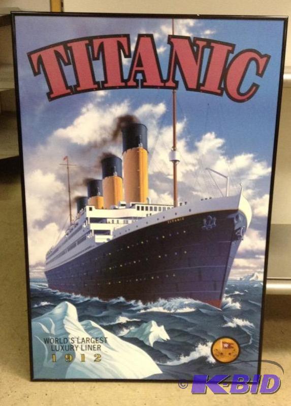 lot 132 image: Titanic Poster