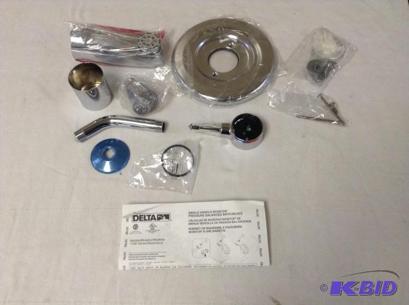 lot 19 image: Delta Tub Faucet Head & Handle