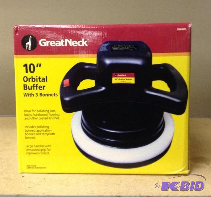 lot 24 image: NIB GreatNeck Brand Orbital Sander