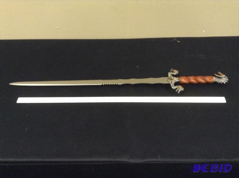 Frost Cutlery Jim Frost Dragon Slayer Collector Sword & Sheath