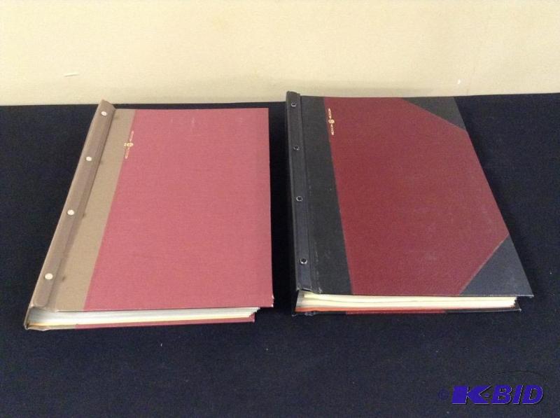lot 60 image: Two Large Vintage ScrapStorage Books