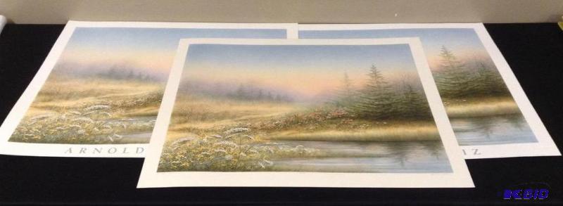 lot 67 image: Three Arnold Alaniz Prints