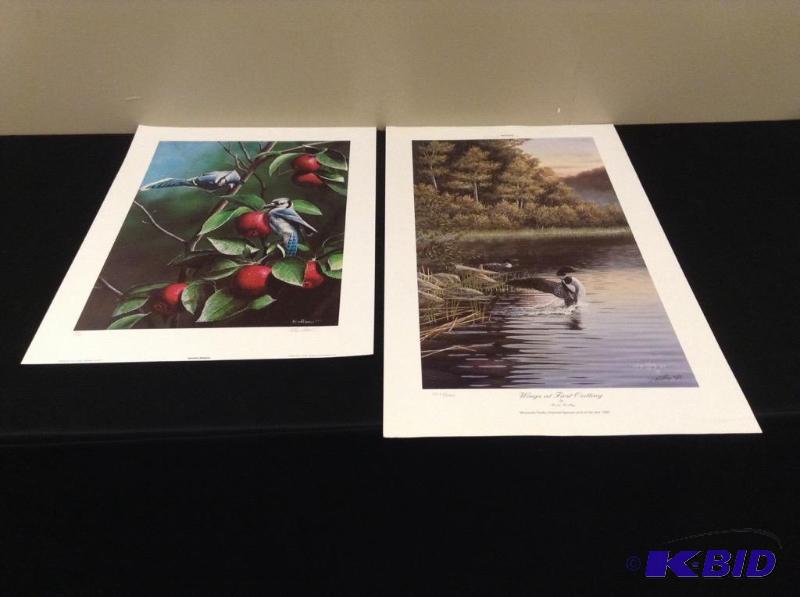 lot 68 image: Two Signed & Numbered Limited Edition Prints - Daniels & Kelley