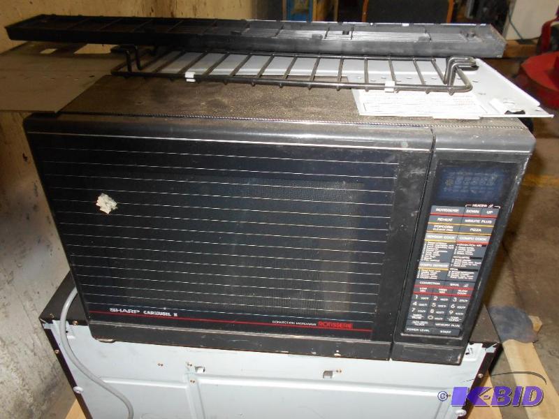 Sharp Carrousel II Rotisserie Convection  Microwave Oven