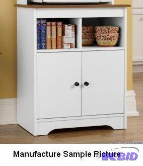 White Haley Microwave Stand - Stand Only - Wh...