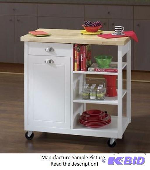 Ultimate Kitchen Cart - White - Everything yo...