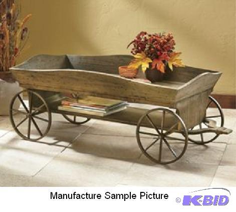 Wagon Coffee Table -&nbspAdds nostalgic flai...