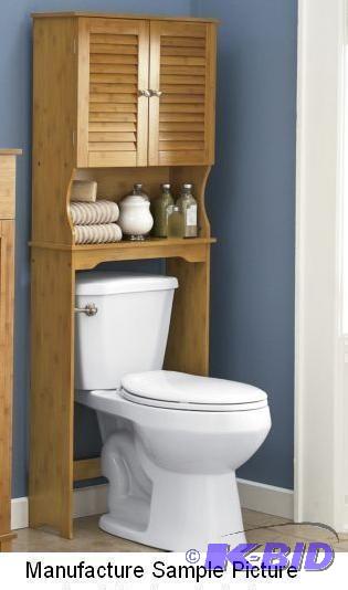 Bamboo Finish Space Saver - Give your bath a ...