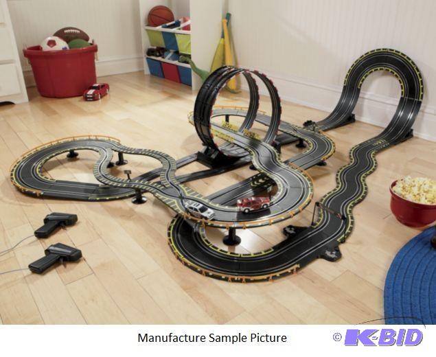 Big Racer Electric Power Road Racing Set - Wi...
