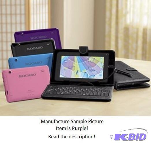 Kocaso 7&quot Tablet - Purple - Tablet only...