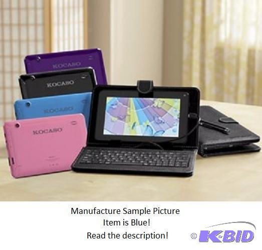 Kocaso 7&quot Tablet - Blue - Tablet only - ...