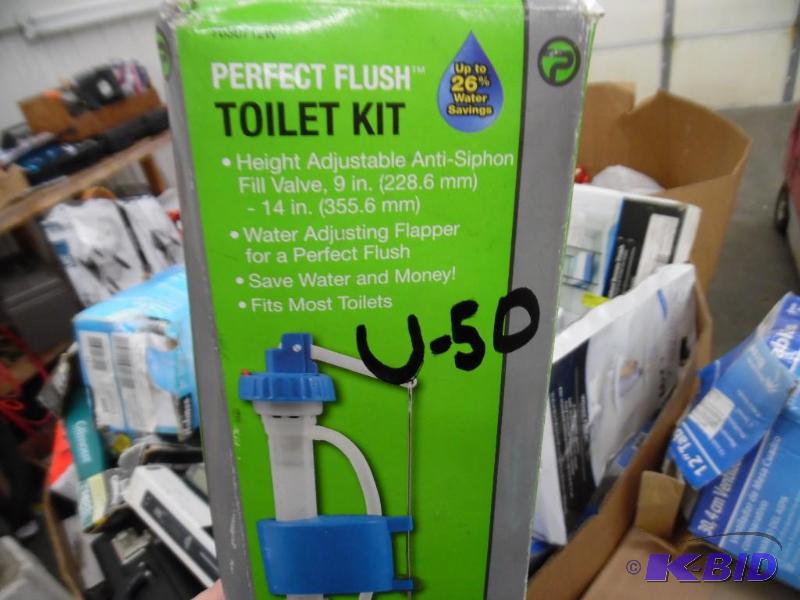 Perfect flush toilet kit