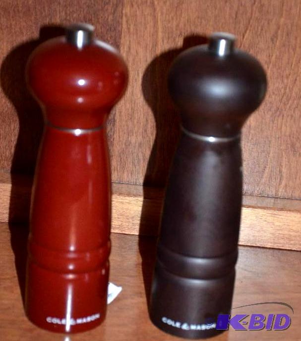 lot 163 image: Cole & Mason Salt & Pepper Mill 8 inc...