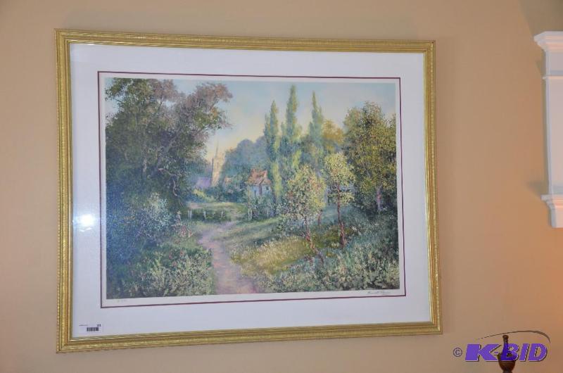 lot 191 image: Framed Maxwell Parsons Artist proof signed li...