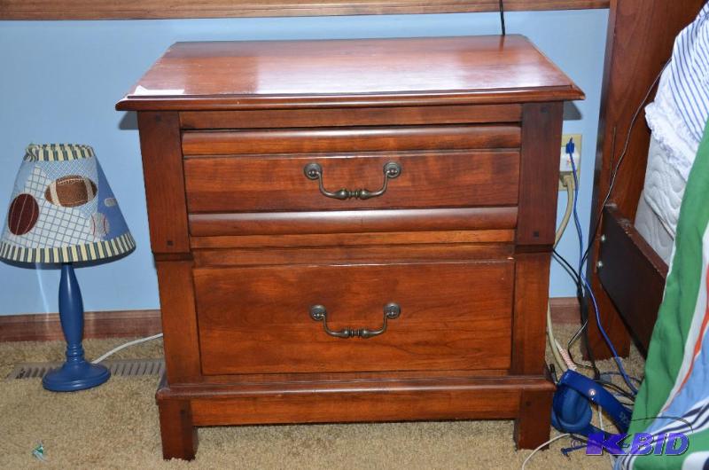 lot 231 image: Bob Timberlake furniture Wood Dresser 26x17x2...