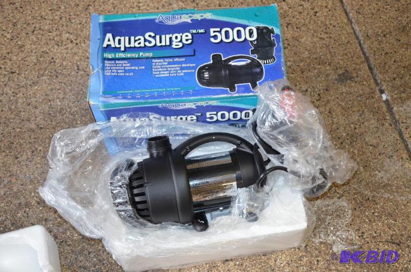 lot 319 image: New in box AquaSurge 2500 submersible pump...