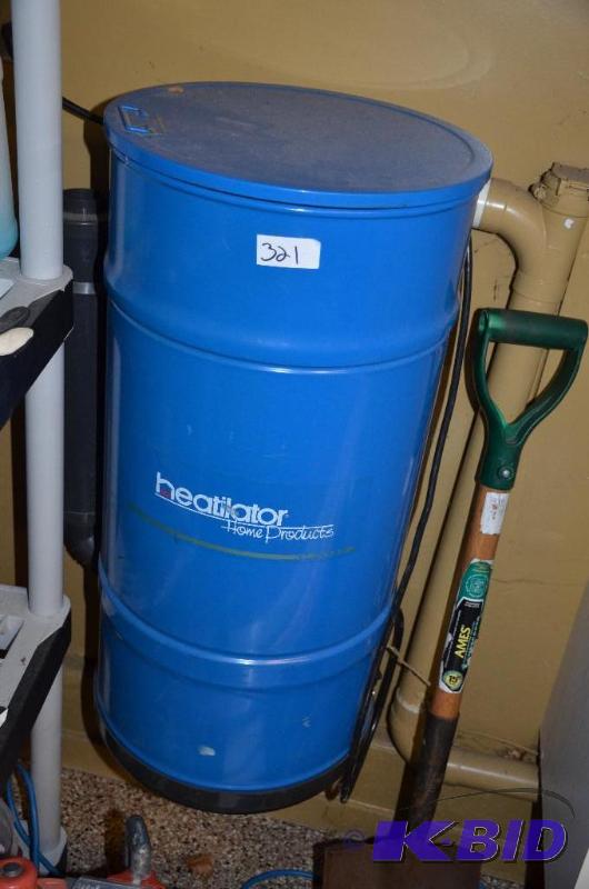 lot 321 image: Central vacuum system model CVS5000S...